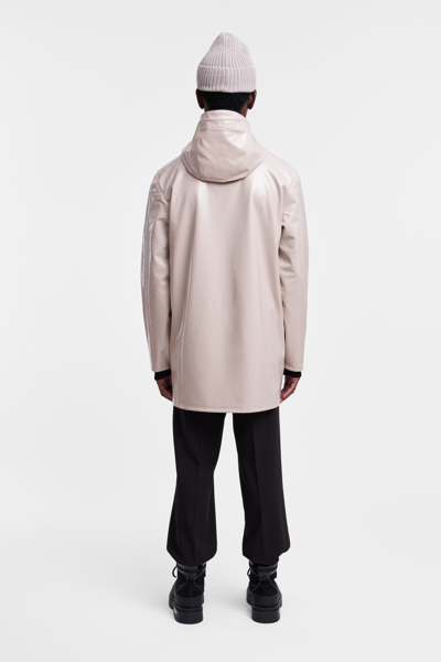 Shop Stutterheim Stockholm Opal Raincoat In Light Sand