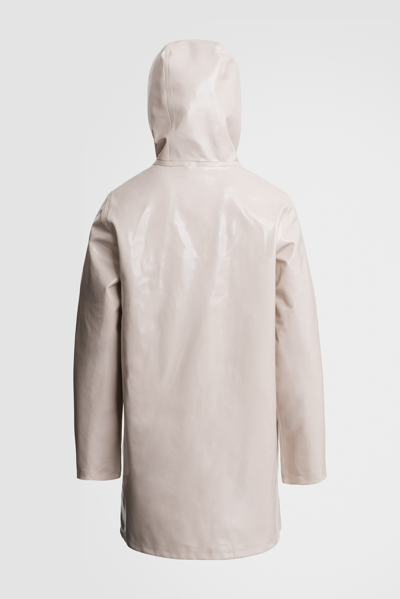 Stutterheim Stockholm Raincoat Coconut In Light Sand