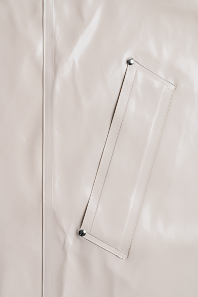 Stutterheim Stockholm Raincoat Coconut In Light Sand