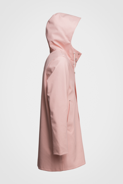 Shop Stutterheim Stockholm Raincoat In Pale Pink