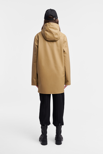 Stutterheim Stockholm Raincoat In Sand