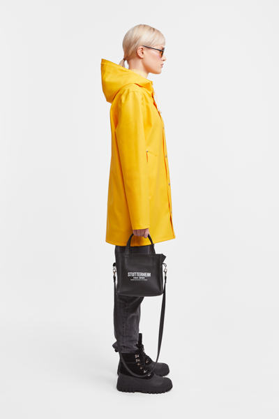 Stutterheim Stockholm Lightweight Raincoat In Warm Honey