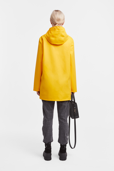 Stutterheim Stockholm Lightweight Raincoat In Warm Honey