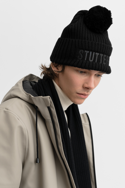 Shop Stutterheim April Beanie In Black