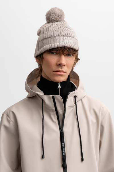 Stutterheim April Beanie Light Sand In Light Sand,black