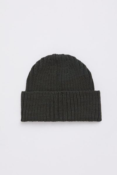 Stutterheim Logo Beanie In Green