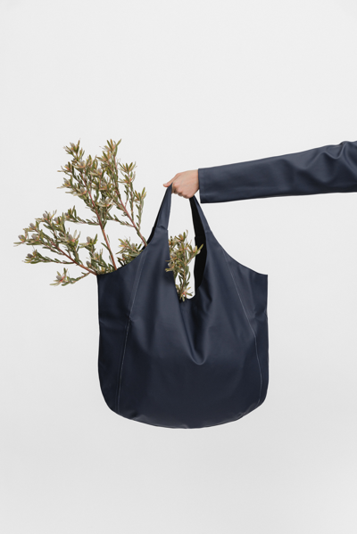 Shop Stutterheim Svea Bag In Navy