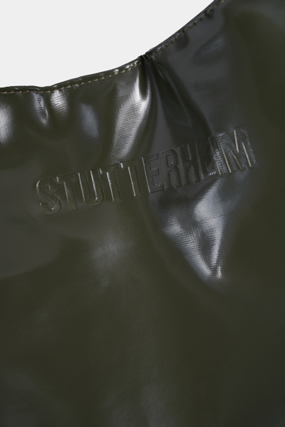 Stutterheim Svea Puffer Bag Opal In Green