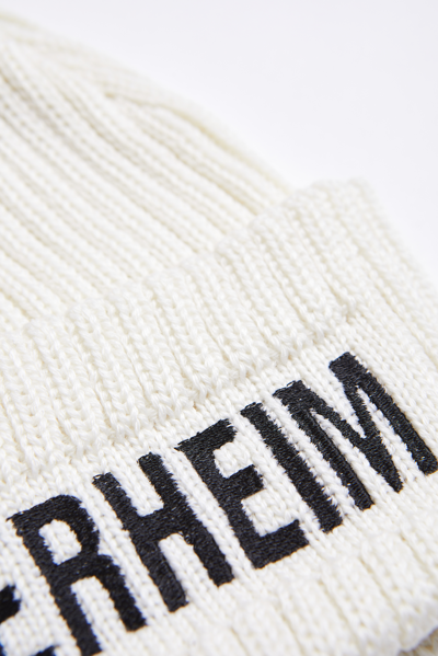Stutterheim Big L Beanie In Off White