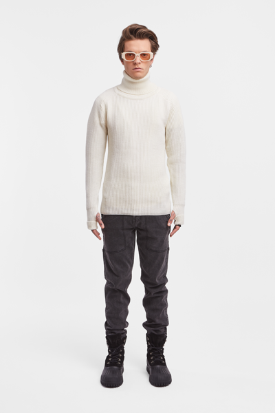 Shop Stutterheim Original Roller Sweater In Off White