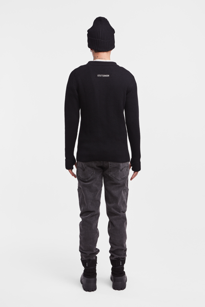 Stutterheim Original Sweater In Black