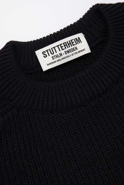 Shop Stutterheim Original Sweater In Black