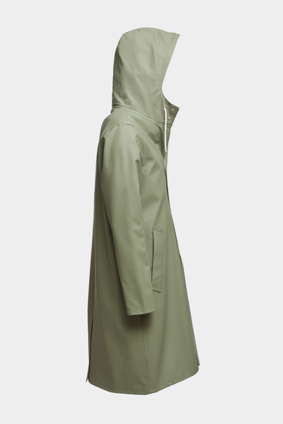 Shop Stutterheim Stockholm Long Print Raincoat In Alf Alfa