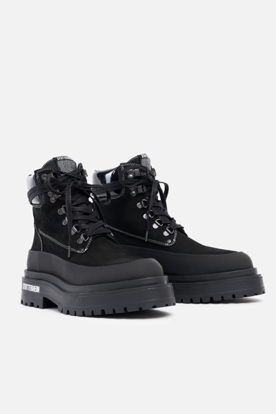 Stutterheim Road Walker Nubuck In Black