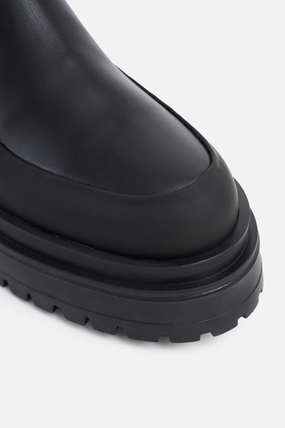 Stutterheim Road Walker Leather In Black