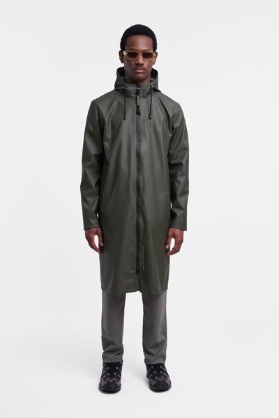 Shop Stutterheim Camden Parka In Green