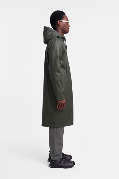 Shop Stutterheim Camden Parka In Green