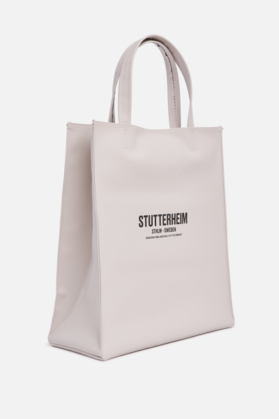 Shop Stutterheim Stylist Bag In Light Sand