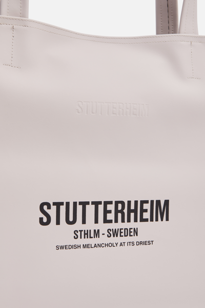 Shop Stutterheim Stylist Bag In Light Sand