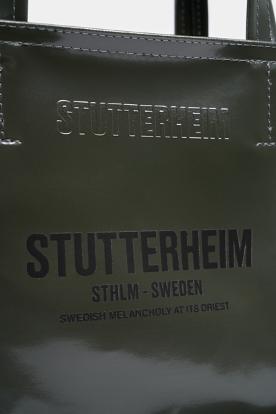 Shop Stutterheim Biblio Opal Bag In Green