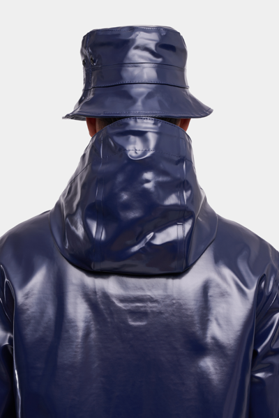 Stutterheim Beckholmen Opal Bucket Hat In Navy