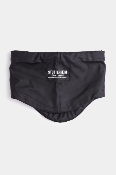 Stutterheim Rain Collar In Black