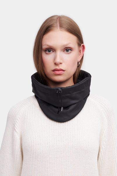 Stutterheim Rain Collar In Black