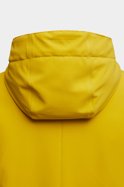 Shop Stutterheim Stockholm Winter Matte Jacket Gold In Golden Palm