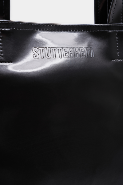 Shop Stutterheim Stocksund Bag Opal In Black