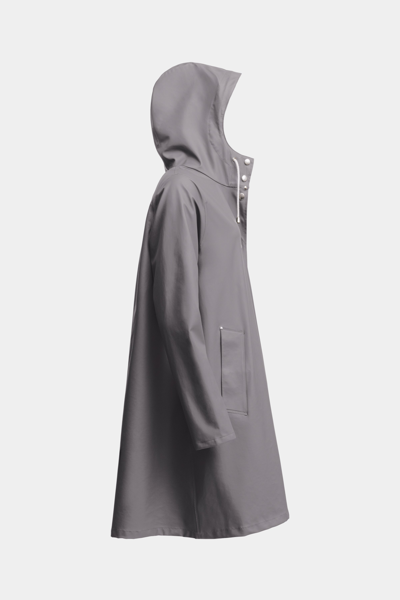 Stutterheim Mosebacke Lightweight Raincoat In Grey