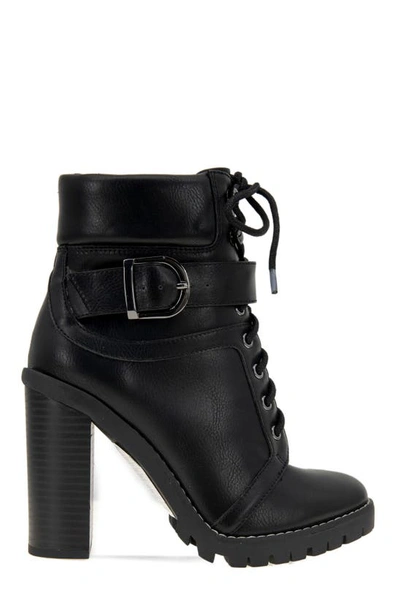 Shop Bcbgeneration Padina Lug Sole Bootie In Black