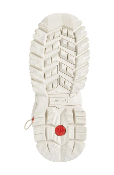 Shop Hunter Wanderer Waterproof Insulated Snow Boot In White Willow