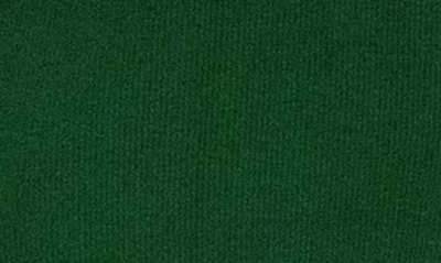 Nina Leonard V-neck Balloon Sleeve Sweater Dress In Jewel Green
