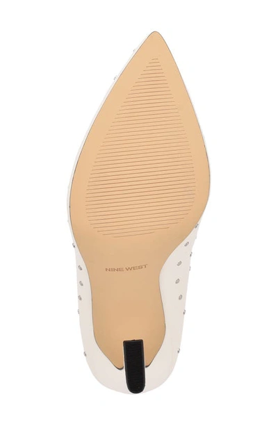 Shop Nine West Tenry Pointed Toe Pump In White
