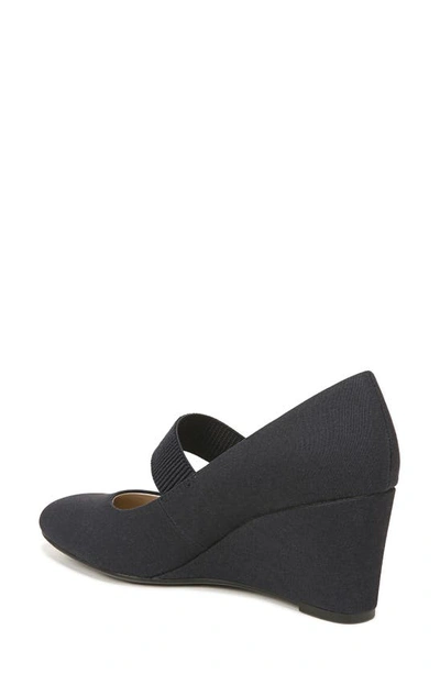 Shop Lifestride Gio Mary Jane Wedge In Navy