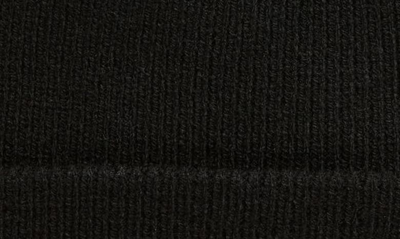 Shop Stockholm Surfboard Club Mossa Logo Embroidered Beanie In Black