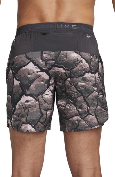Shop Nike Dri-fit Stride Shorts In Plum/ Anthracite/ Guava Ice