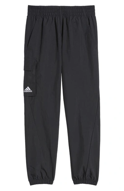 Shop Adidas Originals Kids' Escape Cargo Joggers In Black