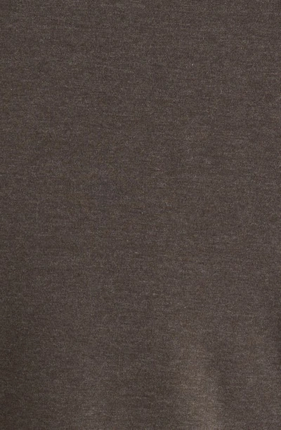 The Normal Brand Puremeso Weekend Quarter Zip Pullover In Charcoal In Charcoal