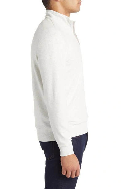 The Normal Brand Puremeso Weekend Quarter Zip Top In Stone