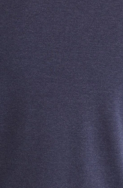 The Normal Brand Puremeso Weekend Quarter Zip Top In Normal Navy