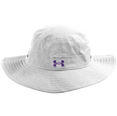 Shop Under Armour White Northwestern Wildcats Performance Boonie Bucket Hat