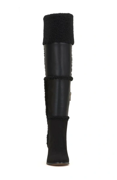 Shop Jessica Simpson Rustina Over The Knee Boot In Black