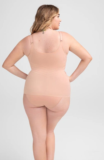 Honeylove Silhouette Camisole In Rose Tan
