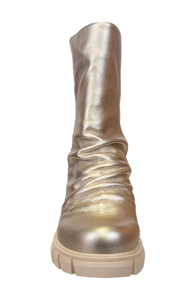 Shop Naked Feet Protocol Mid Shaft Boot In Gold