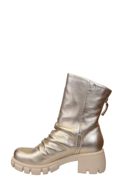 Shop Naked Feet Protocol Mid Shaft Boot In Gold