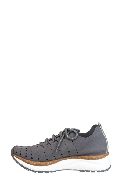 Shop Otbt Alstead Perforated Sneaker In Grey