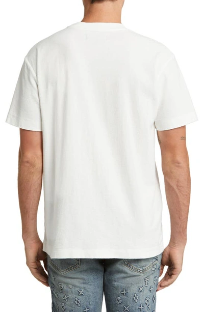 Shop Purple Brand Cotton Jersey Graphic T-shirt In Off White