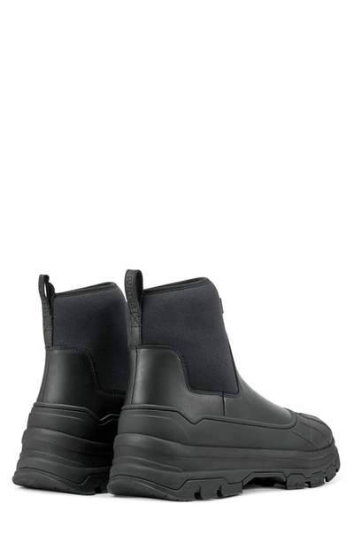 Shop Hunter City Explorer Water Resistant Chelsea Boot In Black