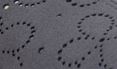 Shop Otbt Coexist Perforated Floral Platform Slip-on Sneaker In Grey